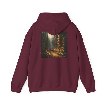 Abandoned Cave Hoodie for Creative Souls Perfect for Art Lovers Gift for Artists Cozy Casual Wear Ideal for Every
