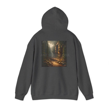 Abandoned Cave Hoodie for Creative Souls Perfect for Art Lovers Gift for Artists Cozy Casual Wear Ideal for Every