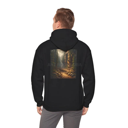 Abandoned Cave Hoodie for Creative Souls Perfect for Art Lovers Gift for Artists Cozy Casual Wear Ideal for Every
