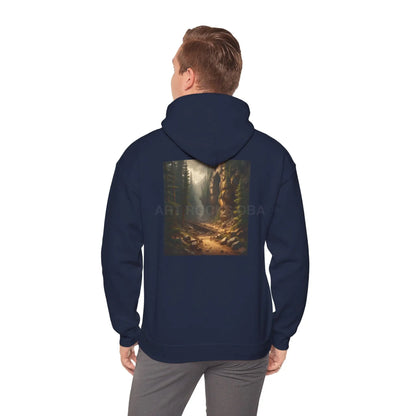 Abandoned Cave Hoodie for Creative Souls Perfect for Art Lovers Gift for Artists Cozy Casual Wear Ideal for Every