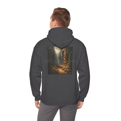 Abandoned Cave Hoodie for Creative Souls Perfect for Art Lovers Gift for Artists Cozy Casual Wear Ideal for Every
