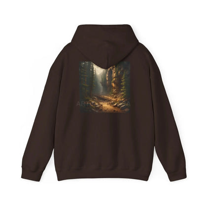 Abandoned Cave Hoodie for Creative Souls Perfect for Art Lovers Gift for Artists Cozy Casual Wear Ideal for Every