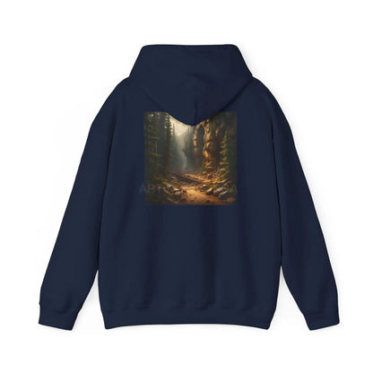 Abandoned Cave Hoodie for Creative Souls Perfect for Art Lovers Gift for Artists Cozy Casual Wear Ideal for Every