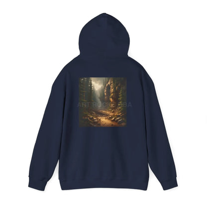 Abandoned Cave Hoodie for Creative Souls Perfect for Art Lovers Gift for Artists Cozy Casual Wear Ideal for Every