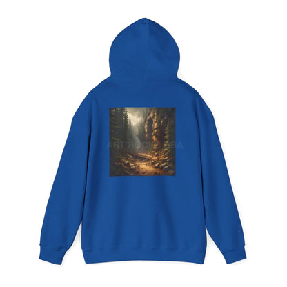 Abandoned Cave Hoodie for Creative Souls Perfect for Art Lovers Gift for Artists Cozy Casual Wear Ideal for Every