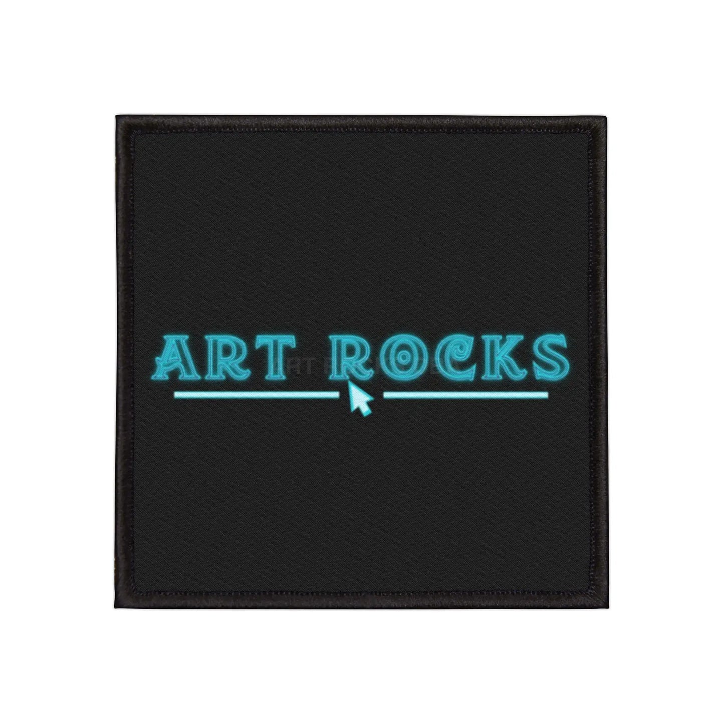Art Rocks Logo Iron-On Patch - 3’’ × 3’’ (Square) - Accessories