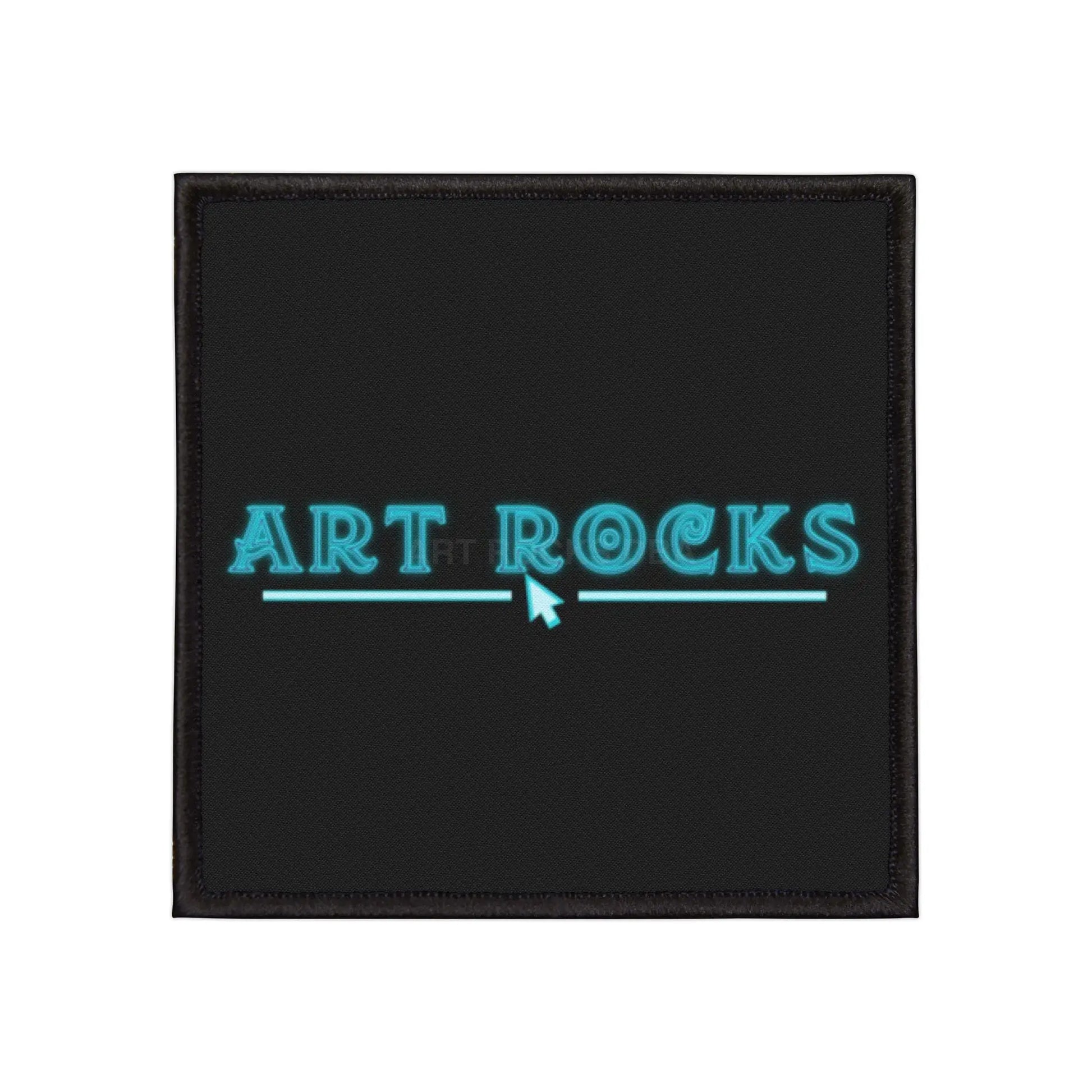 Art Rocks Logo Iron-On Patch - 3’’ × 3’’ (Square) - Accessories