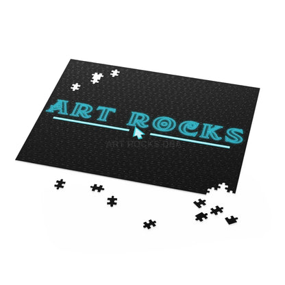 Art Rocks Neon Puzzle — 120/252/500-Piece Jigsaw for Artists & Creative Gifts - Puzzle