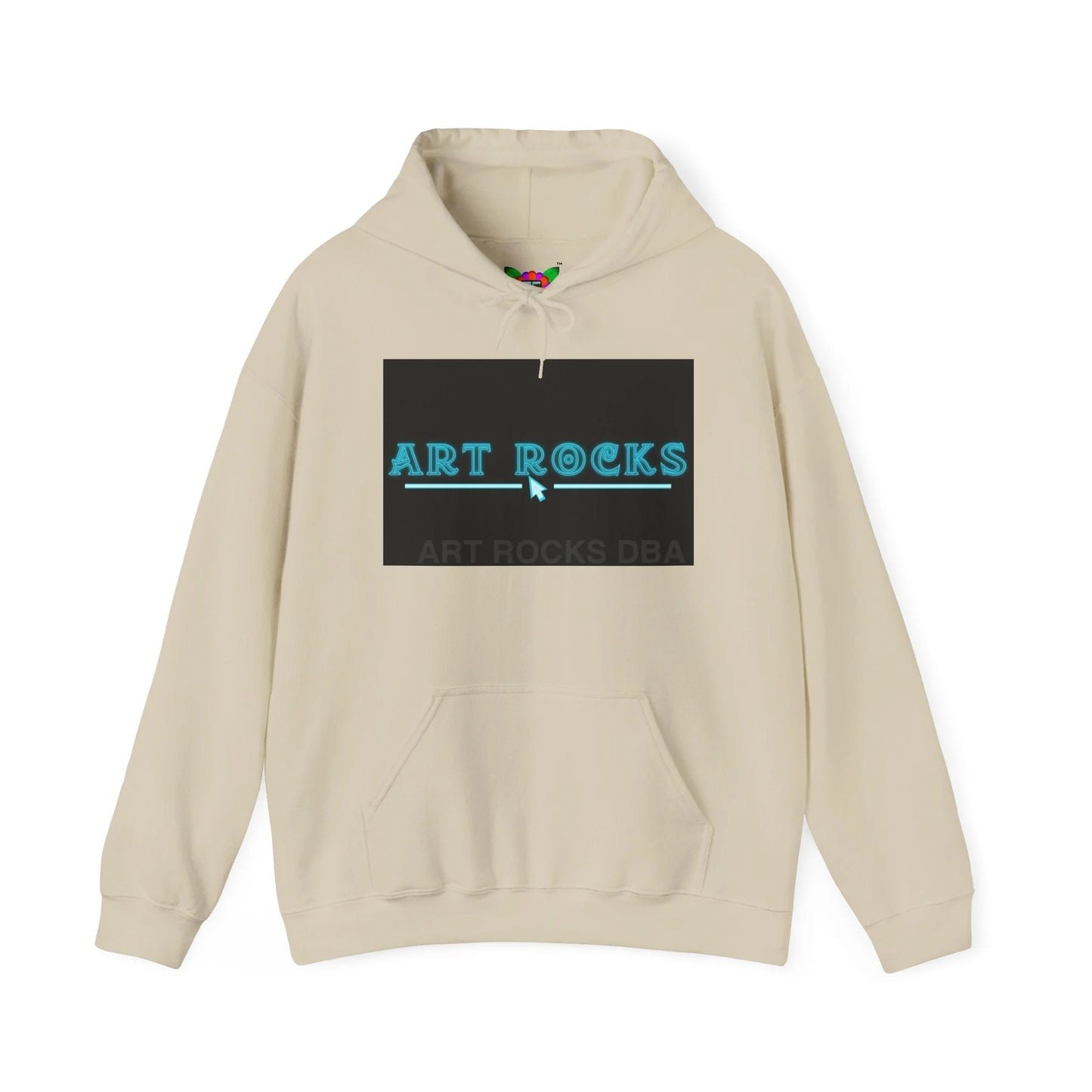 Art Rocks Skeleton Unisex Hoodie - Creative Fashion for Artists Unique Gift Art Lovers Comfortable Sweatshirt Ideal