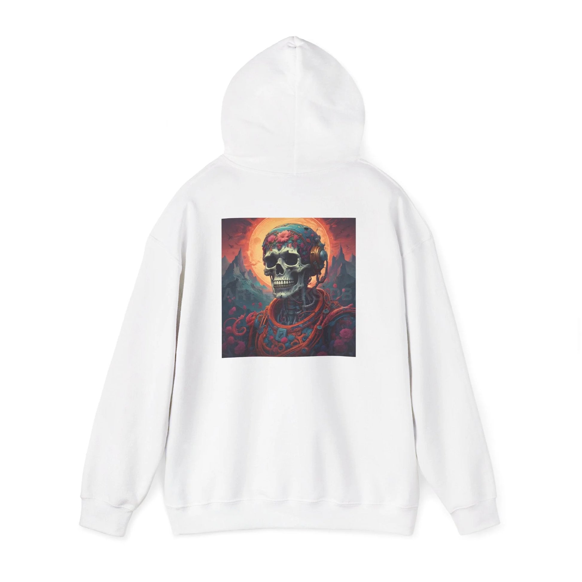 Art Rocks Skeleton Unisex Hoodie - Creative Fashion for Artists Unique Gift Art Lovers Comfortable Sweatshirt Ideal