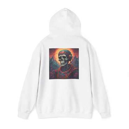 Art Rocks Skeleton Unisex Hoodie - Creative Fashion for Artists Unique Gift Art Lovers Comfortable Sweatshirt Ideal