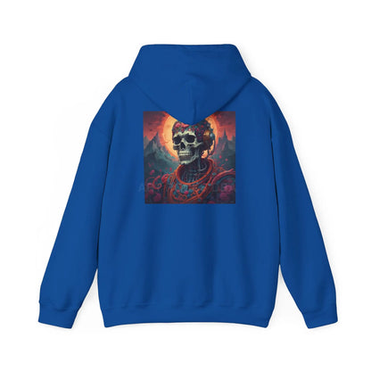 Art Rocks Skeleton Unisex Hoodie - Creative Fashion for Artists Unique Gift Art Lovers Comfortable Sweatshirt Ideal