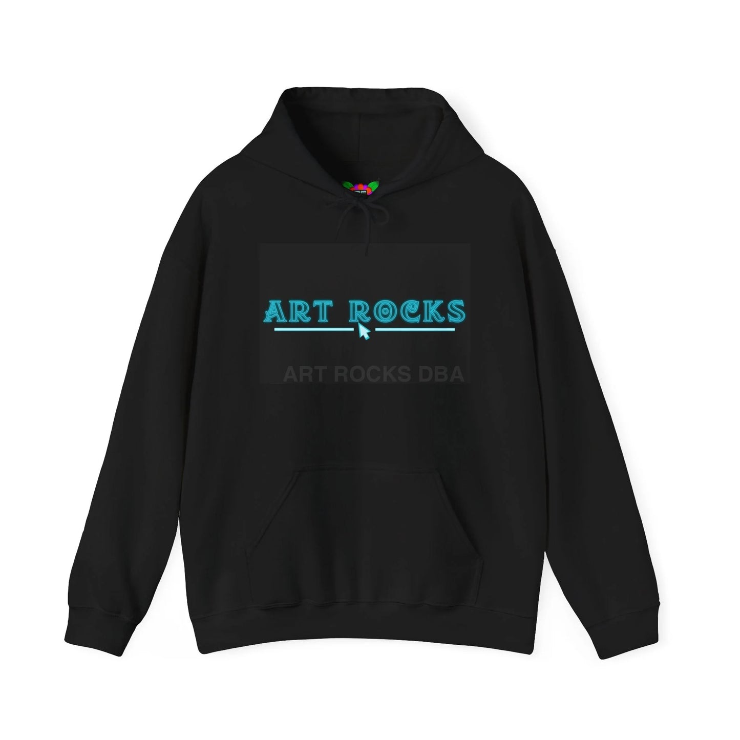 Art Rocks Skeleton Unisex Hoodie - Creative Fashion for Artists Unique Gift Art Lovers Comfortable Sweatshirt Ideal