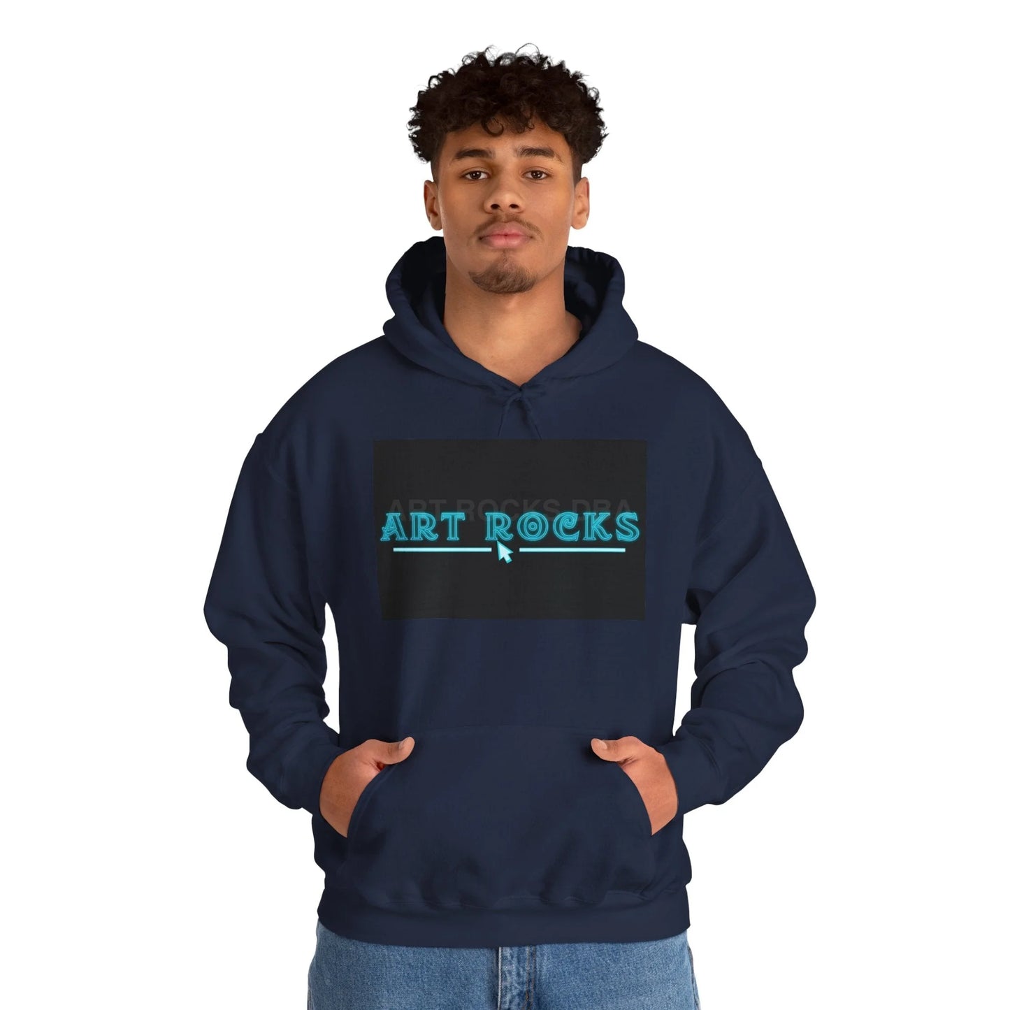 Art Rocks Skeleton Unisex Hoodie - Creative Fashion for Artists Unique Gift Art Lovers Comfortable Sweatshirt Ideal