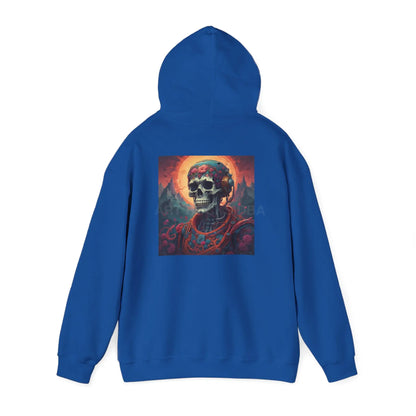Art Rocks Skeleton Unisex Hoodie - Creative Fashion for Artists Unique Gift Art Lovers Comfortable Sweatshirt Ideal