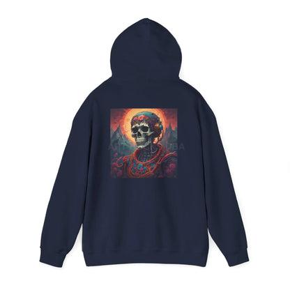 Art Rocks Skeleton Unisex Hoodie - Creative Fashion for Artists Unique Gift Art Lovers Comfortable Sweatshirt Ideal