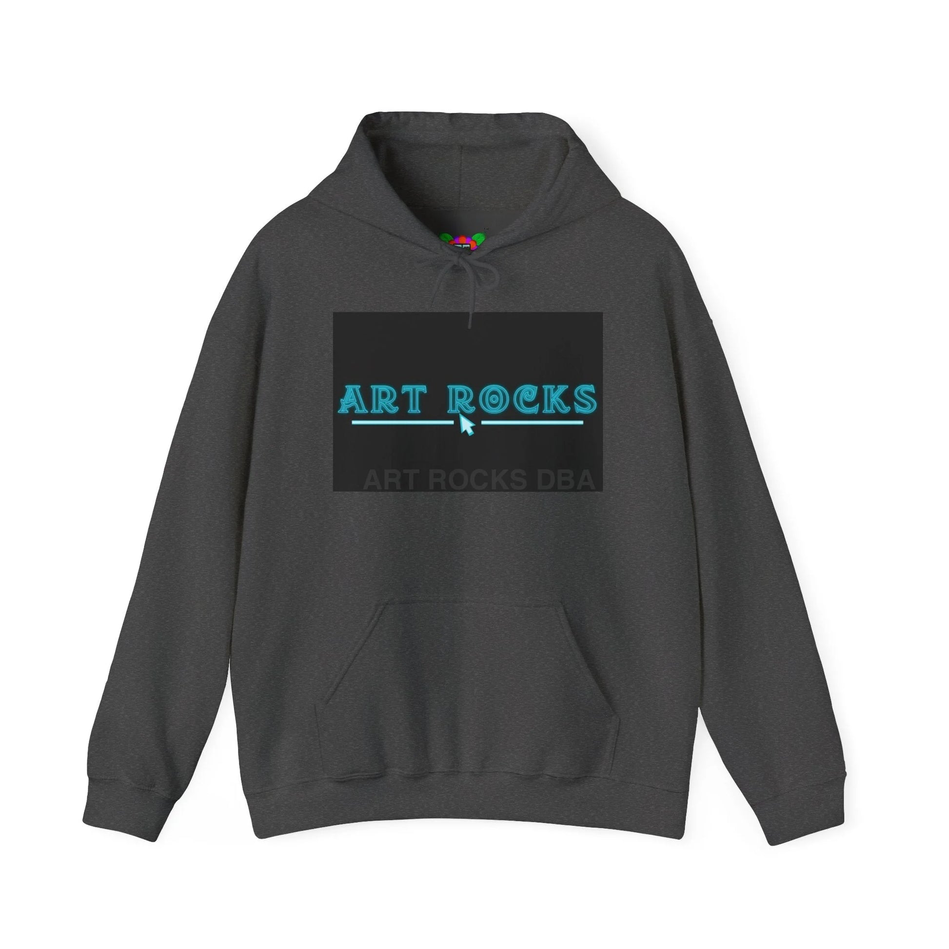 Art Rocks Skeleton Unisex Hoodie - Creative Fashion for Artists Unique Gift Art Lovers Comfortable Sweatshirt Ideal
