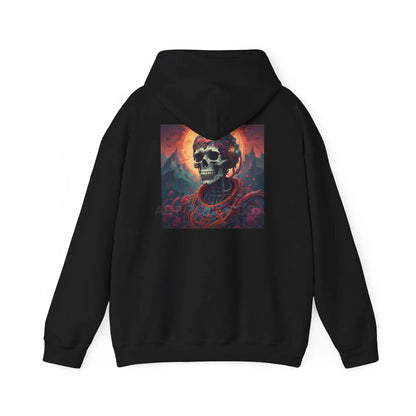 Art Rocks Skeleton Unisex Hoodie - Creative Fashion for Artists Unique Gift Art Lovers Comfortable Sweatshirt Ideal
