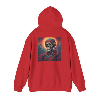 Art Rocks Skeleton Unisex Hoodie - Creative Fashion for Artists Unique Gift Art Lovers Comfortable Sweatshirt Ideal
