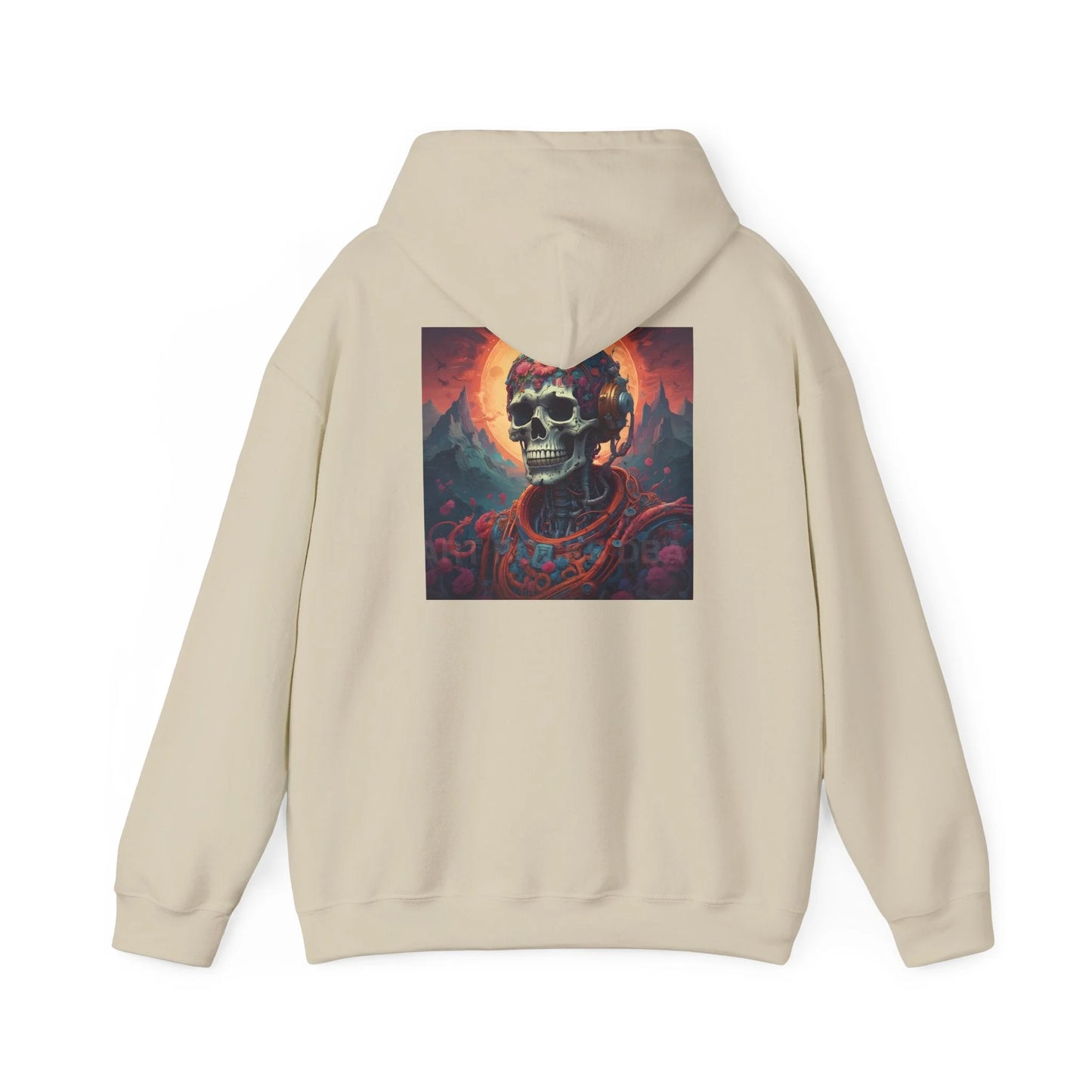 Art Rocks Skeleton Unisex Hoodie - Creative Fashion for Artists Unique Gift Art Lovers Comfortable Sweatshirt Ideal