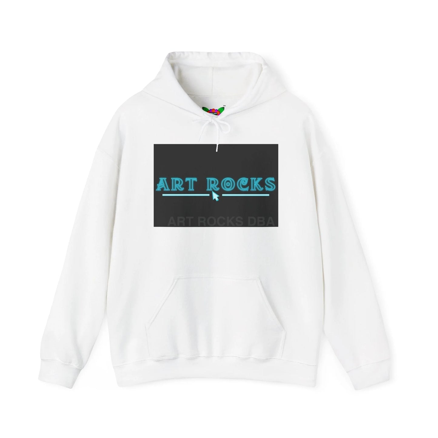 Art Rocks Skeleton Unisex Hoodie - Creative Fashion for Artists Unique Gift Art Lovers Comfortable Sweatshirt Ideal