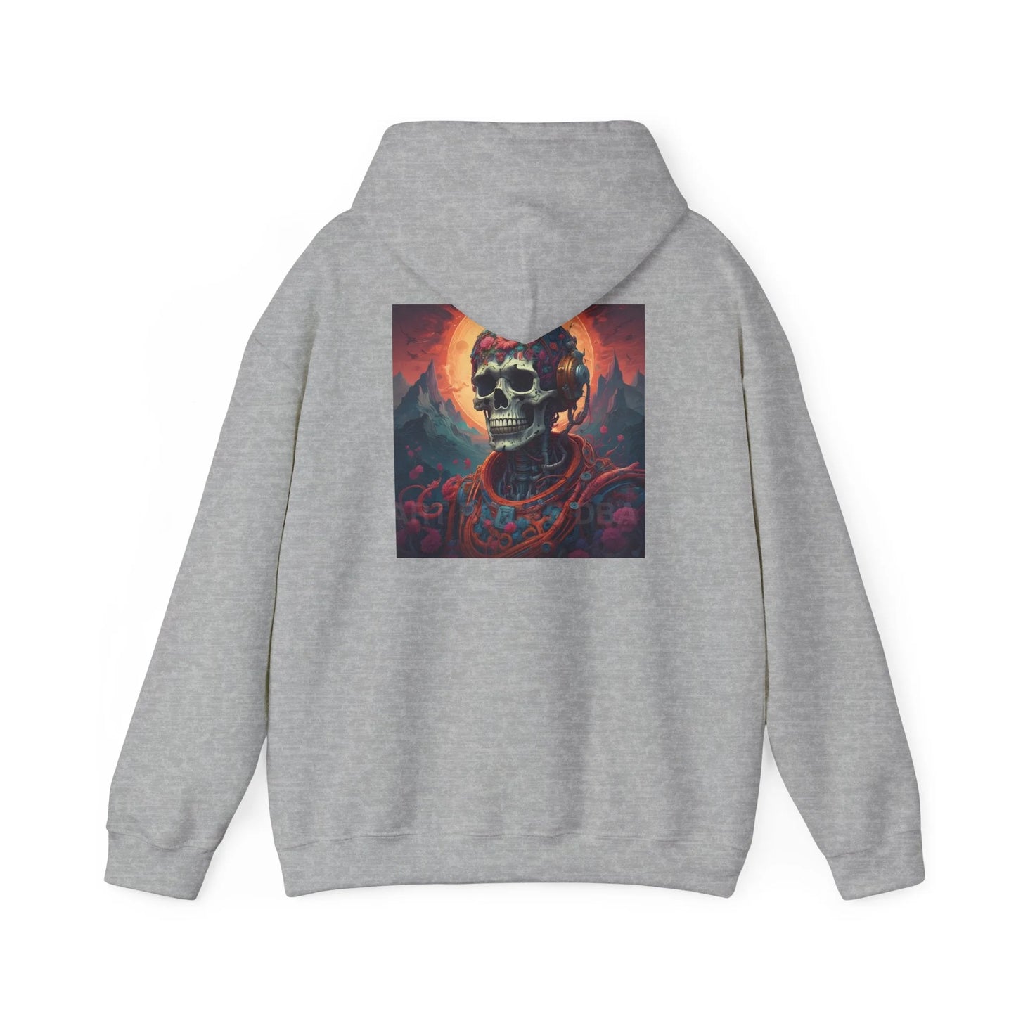 Art Rocks Skeleton Unisex Hoodie - Creative Fashion for Artists Unique Gift Art Lovers Comfortable Sweatshirt Ideal