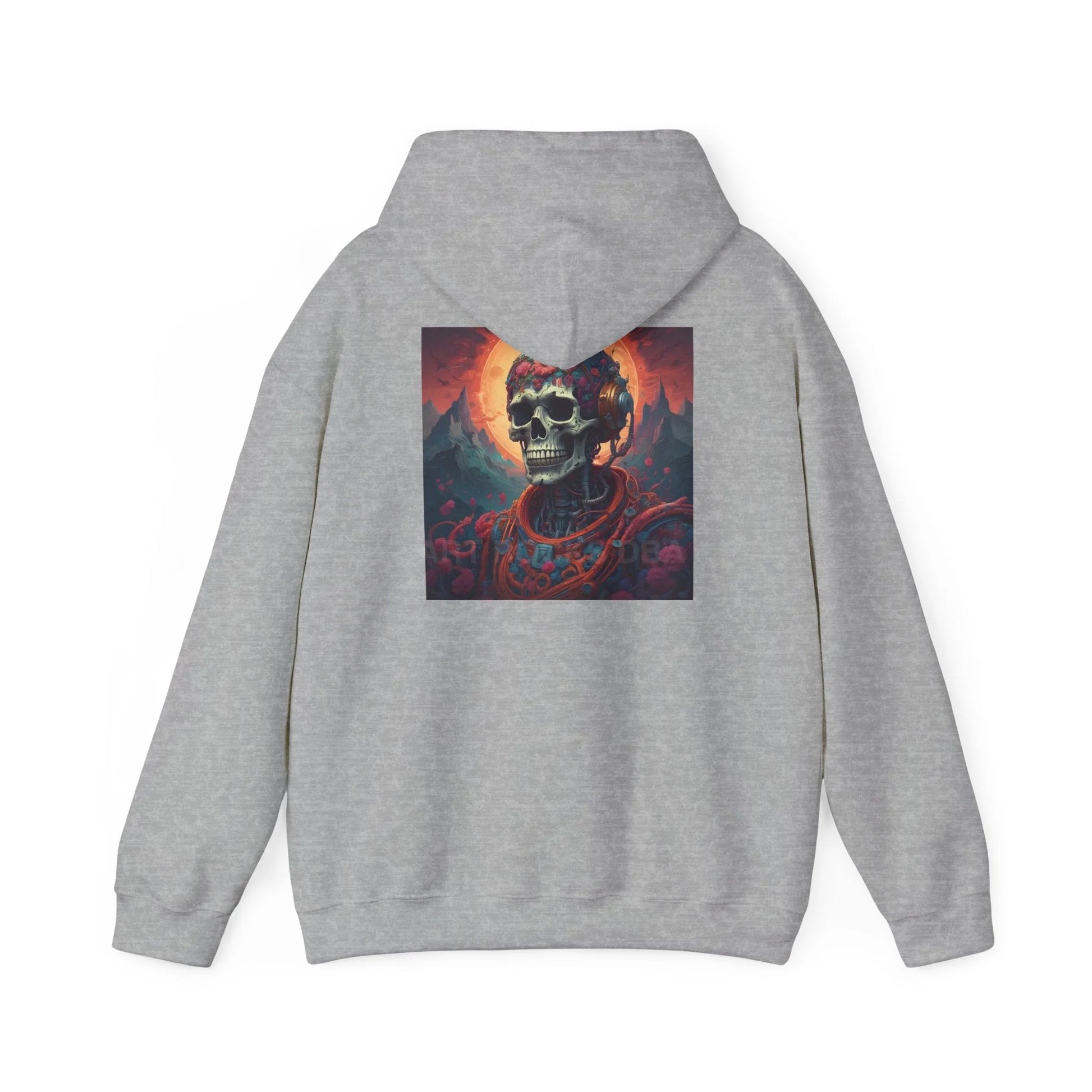 Art Rocks Skeleton Unisex Hoodie - Creative Fashion for Artists Unique Gift Art Lovers Comfortable Sweatshirt Ideal