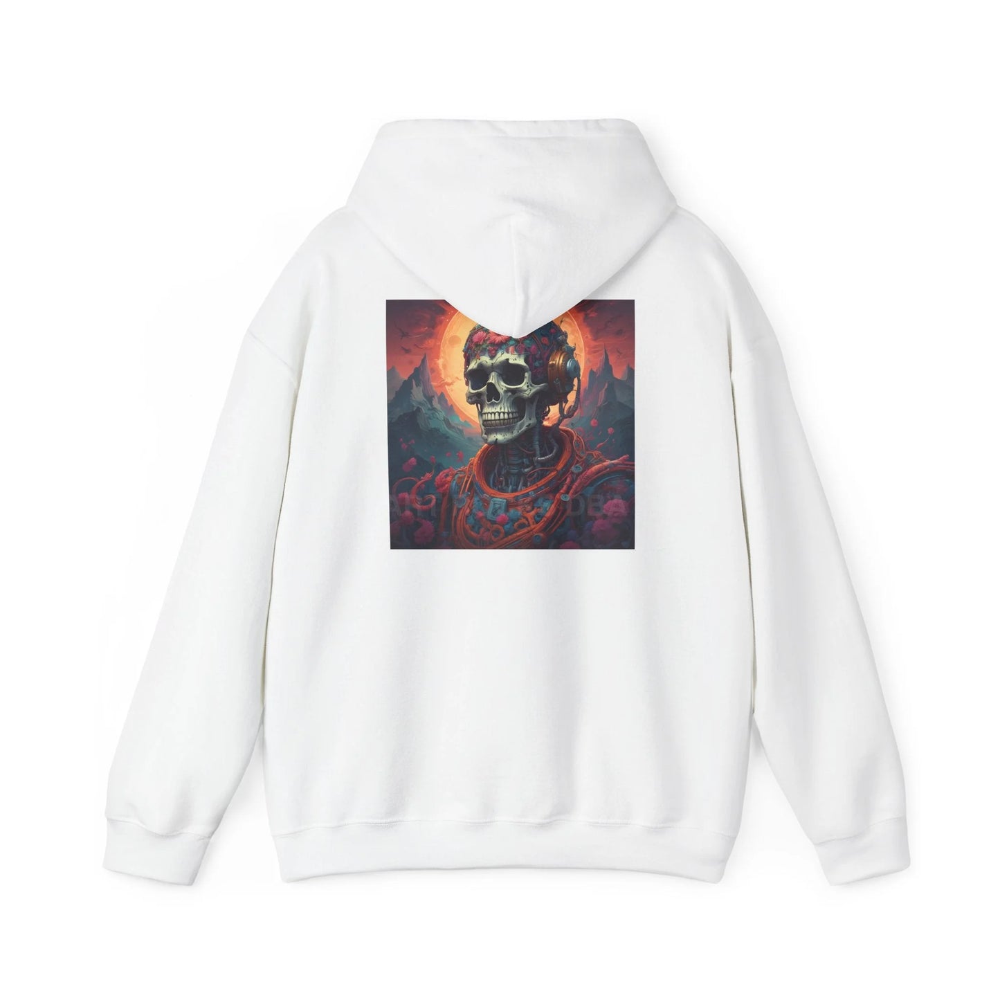 Art Rocks Skeleton Unisex Hoodie - Creative Fashion for Artists Unique Gift Art Lovers Comfortable Sweatshirt Ideal