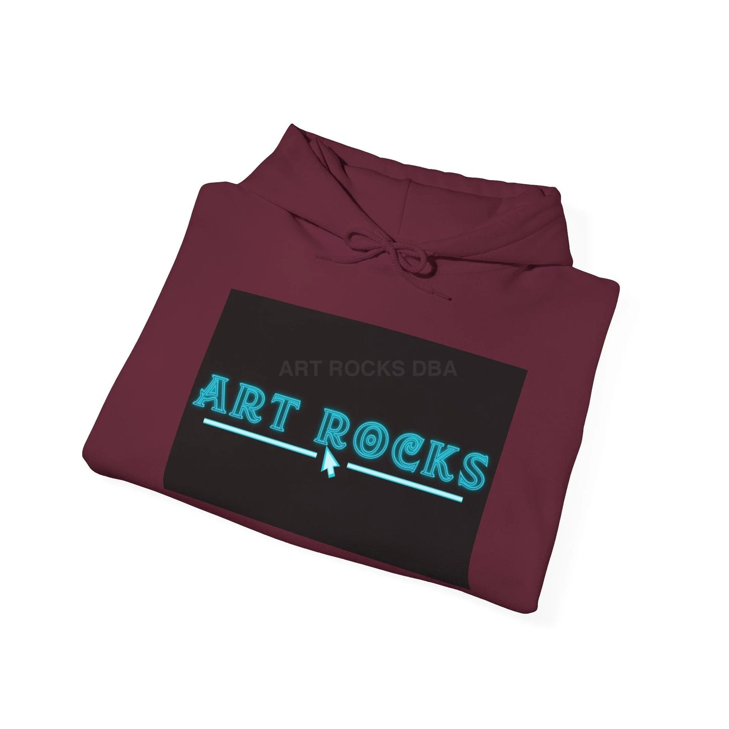 Art Rocks Skeleton Unisex Hoodie - Creative Fashion for Artists Unique Gift Art Lovers Comfortable Sweatshirt Ideal