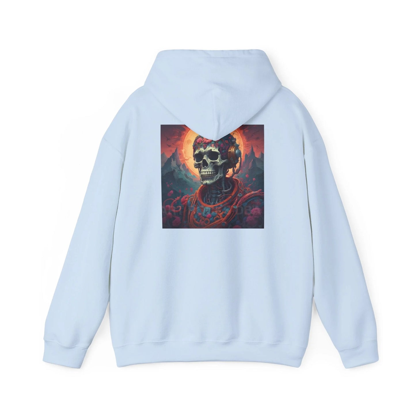 Art Rocks Skeleton Unisex Hoodie - Creative Fashion for Artists Unique Gift Art Lovers Comfortable Sweatshirt Ideal