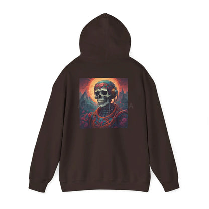 Art Rocks Skeleton Unisex Hoodie - Creative Fashion for Artists Unique Gift Art Lovers Comfortable Sweatshirt Ideal