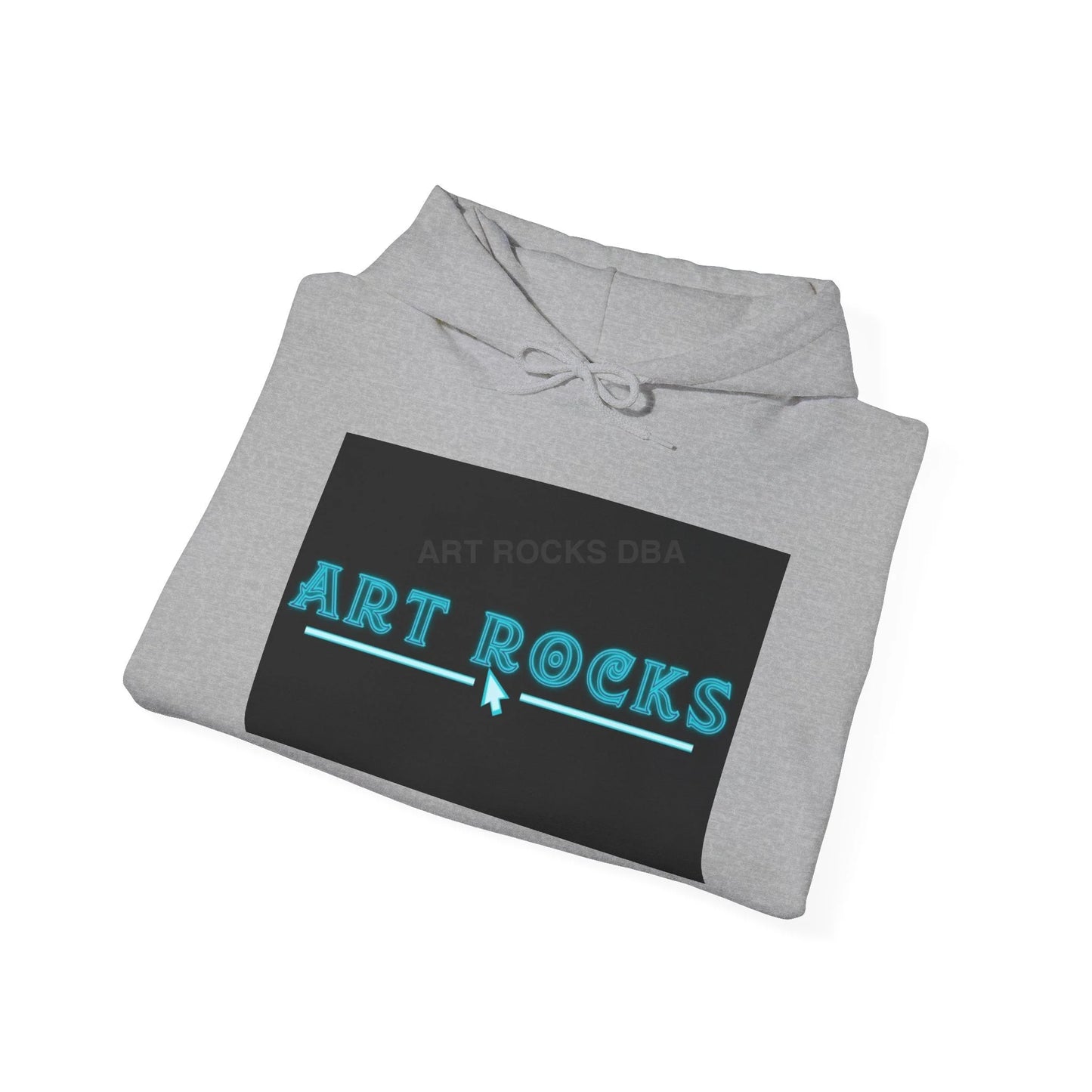 Art Rocks Skeleton Unisex Hoodie - Creative Fashion for Artists Unique Gift Art Lovers Comfortable Sweatshirt Ideal