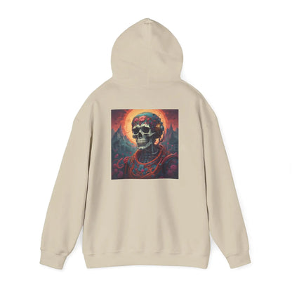 Art Rocks Skeleton Unisex Hoodie - Creative Fashion for Artists Unique Gift Art Lovers Comfortable Sweatshirt Ideal