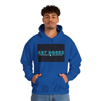 Art Rocks Skeleton Unisex Hoodie - Creative Fashion for Artists Unique Gift Art Lovers Comfortable Sweatshirt Ideal