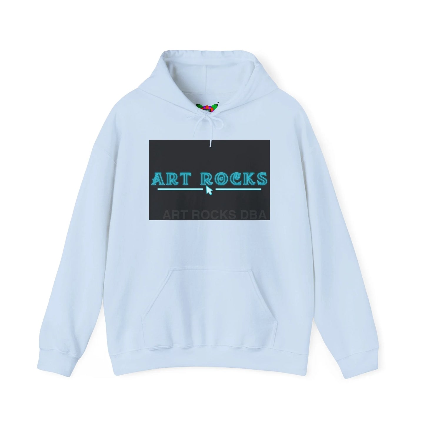 Art Rocks Skeleton Unisex Hoodie - Creative Fashion for Artists Unique Gift Art Lovers Comfortable Sweatshirt Ideal