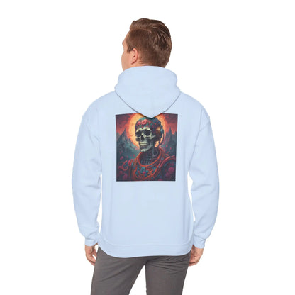 Art Rocks Skeleton Unisex Hoodie - Creative Fashion for Artists Unique Gift Art Lovers Comfortable Sweatshirt Ideal