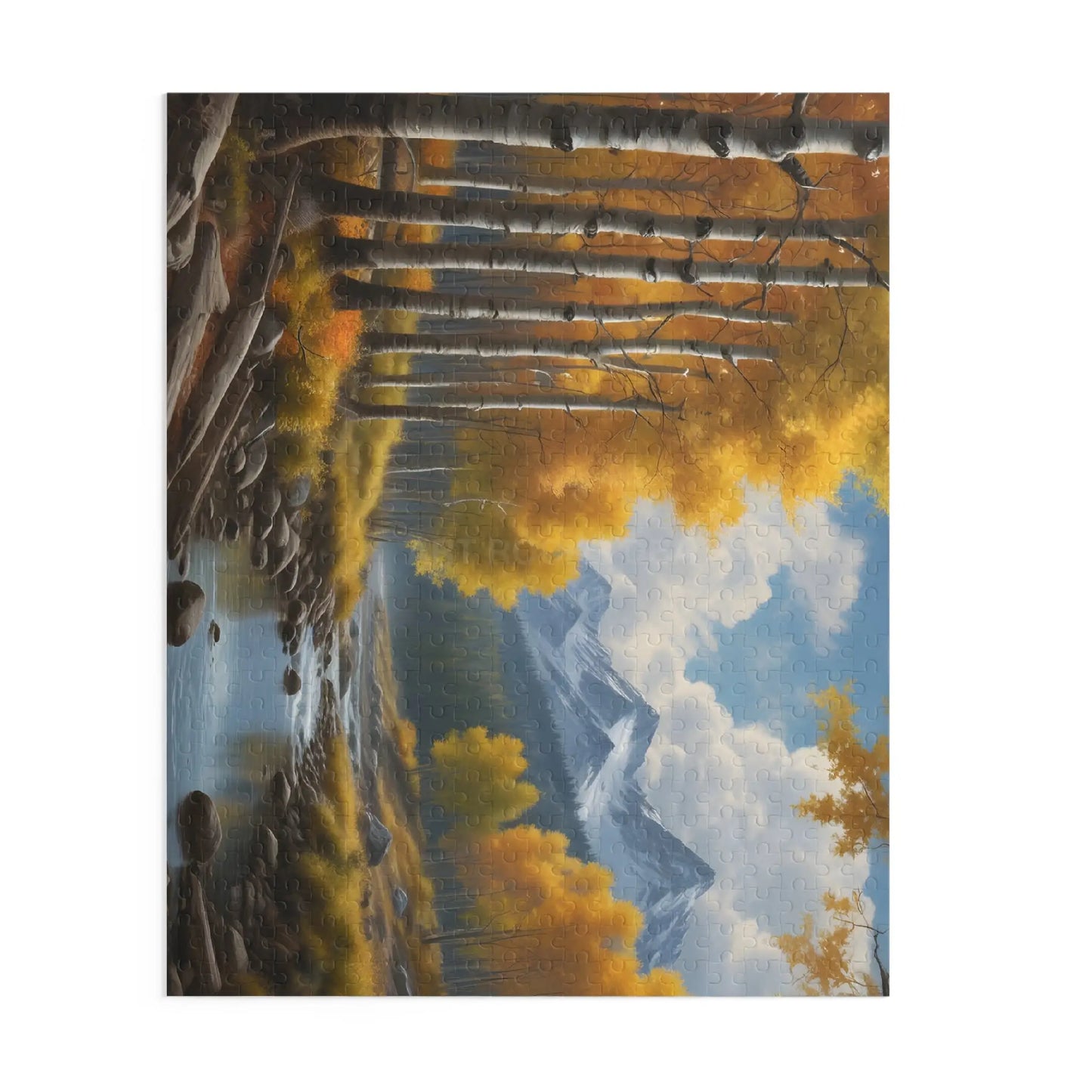 Aspen Creek Mountain Jigsaw Puzzle — (120/252/500 pieces) - Puzzle