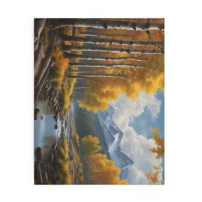 Aspen Creek Mountain Jigsaw Puzzle — (120/252/500 pieces) - Puzzle