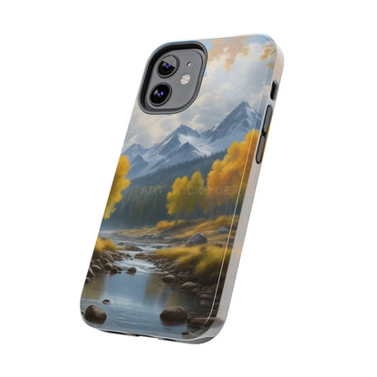 Aspens in The Mountains Tough Phone Cases Nature Phone Cover Outdoor Adventure Gift Protective Cases Wildlife-Inspired