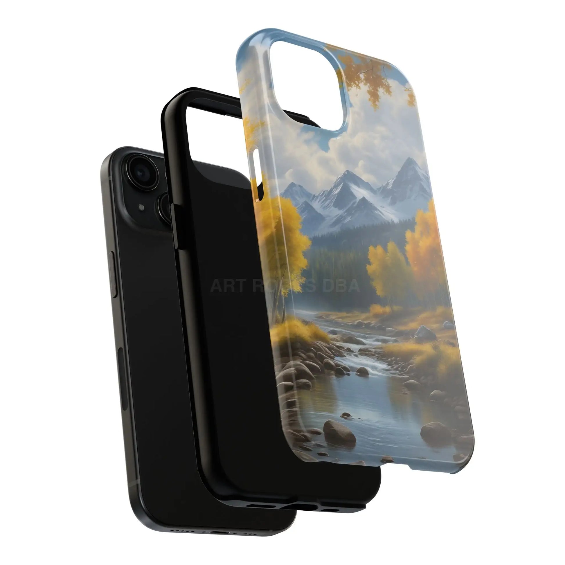 Aspens in The Mountains Tough Phone Cases Nature Phone Cover Outdoor Adventure Gift Protective Cases Wildlife-Inspired