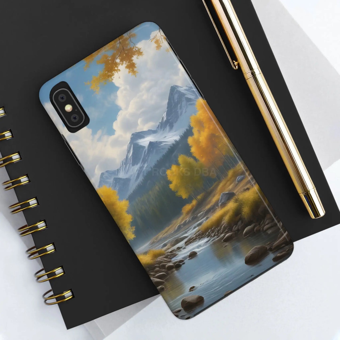 Aspens in The Mountains Tough Phone Cases Nature Phone Cover Outdoor Adventure Gift Protective Cases Wildlife-Inspired