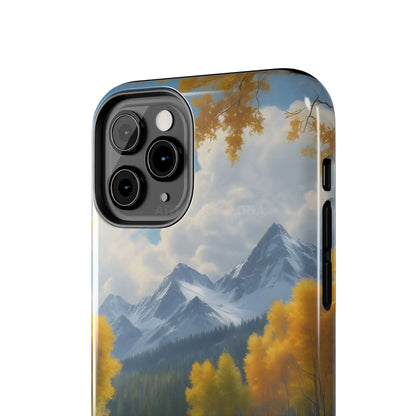 Aspens in The Mountains Tough Phone Cases Nature Phone Cover Outdoor Adventure Gift Protective Cases Wildlife-Inspired