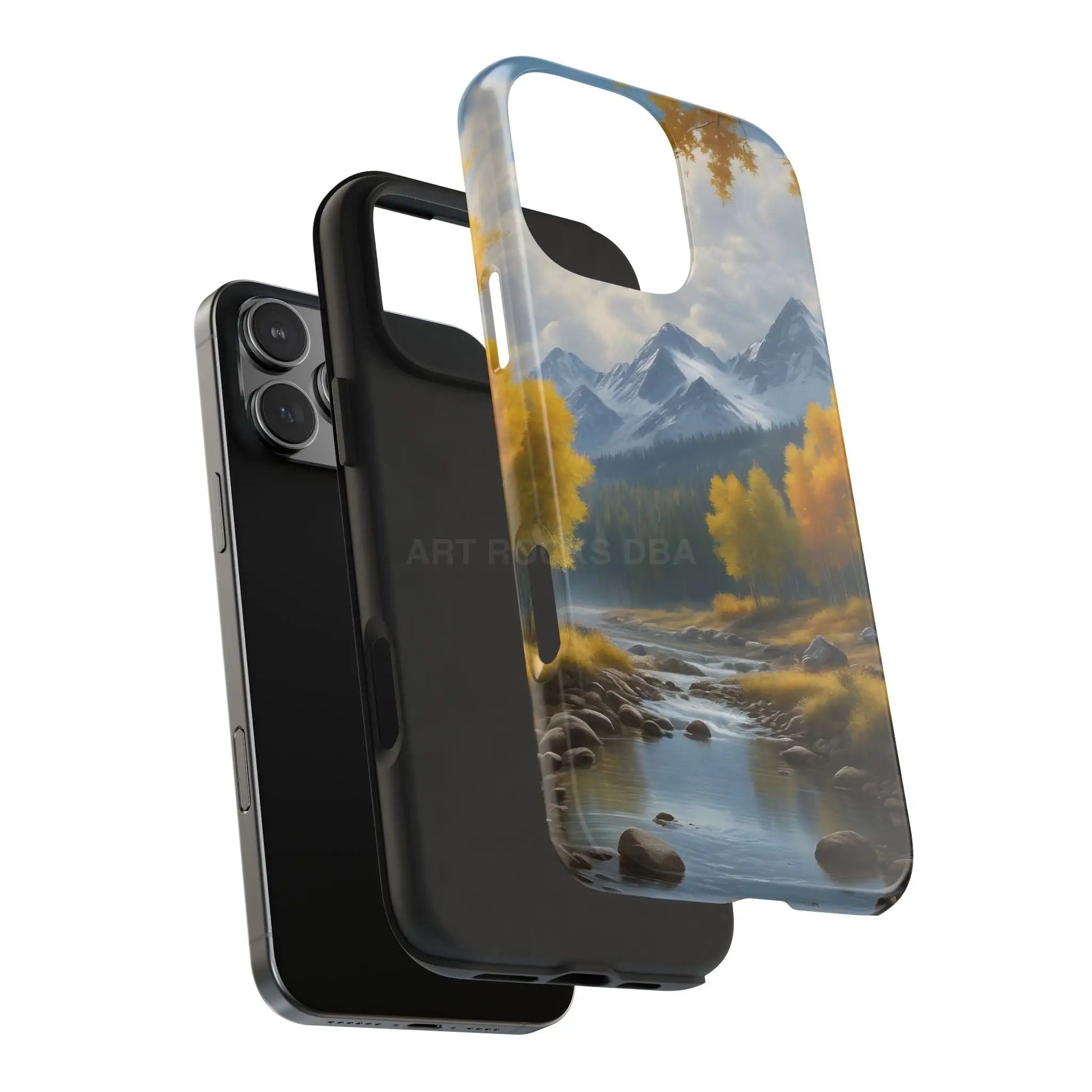 Aspens in The Mountains Tough Phone Cases Nature Phone Cover Outdoor Adventure Gift Protective Cases Wildlife-Inspired