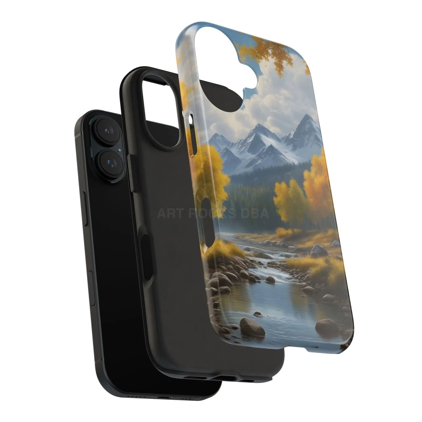Aspens in The Mountains Tough Phone Cases Nature Phone Cover Outdoor Adventure Gift Protective Cases Wildlife-Inspired