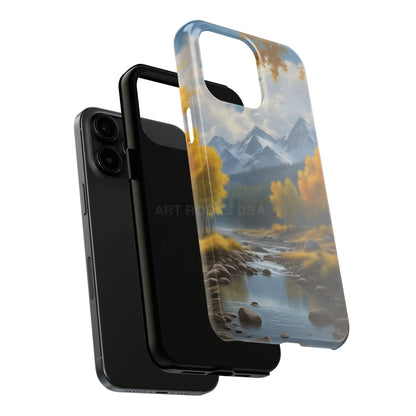 Aspens in The Mountains Tough Phone Cases Nature Phone Cover Outdoor Adventure Gift Protective Cases Wildlife-Inspired