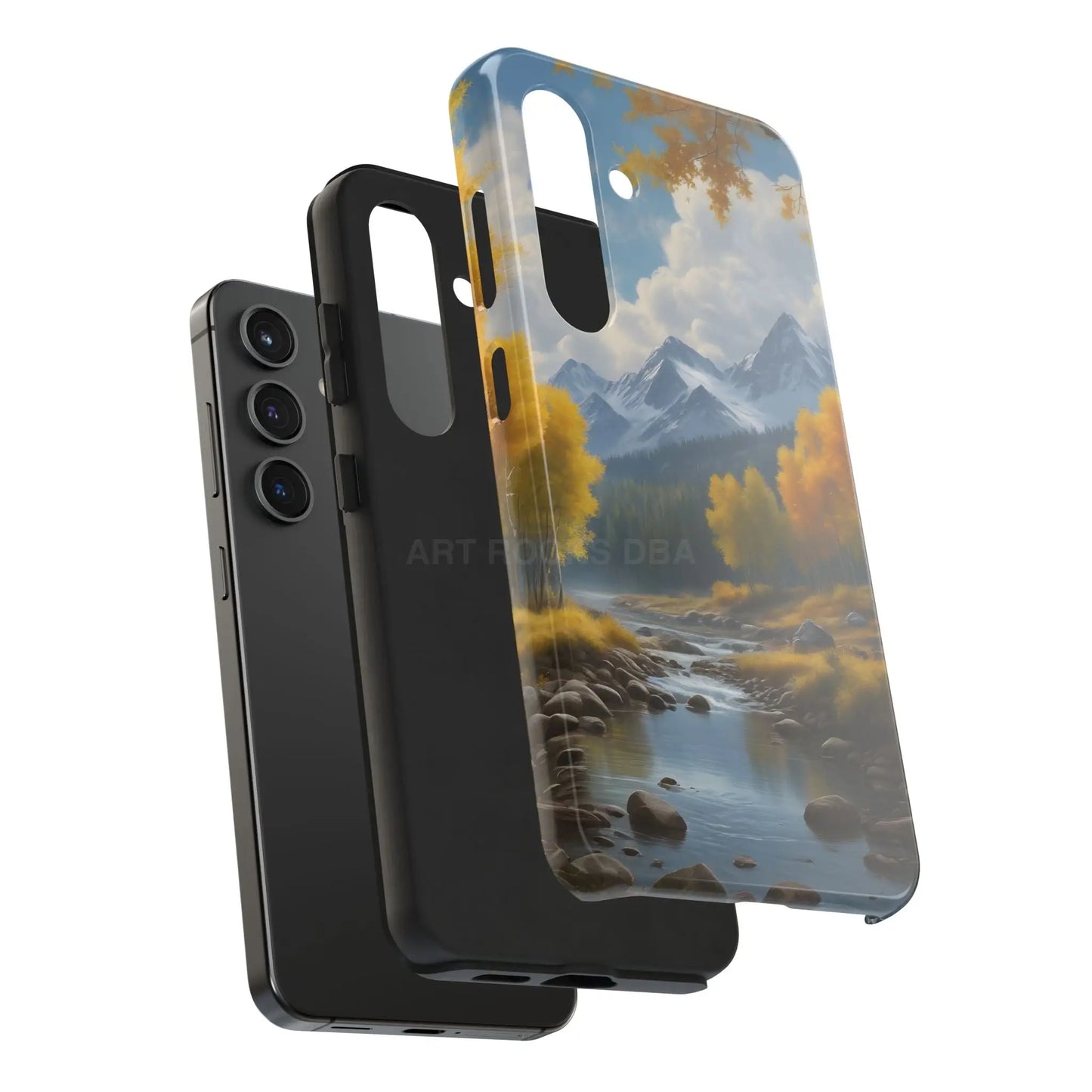 Aspens in The Mountains Tough Phone Cases Nature Phone Cover Outdoor Adventure Gift Protective Cases Wildlife-Inspired