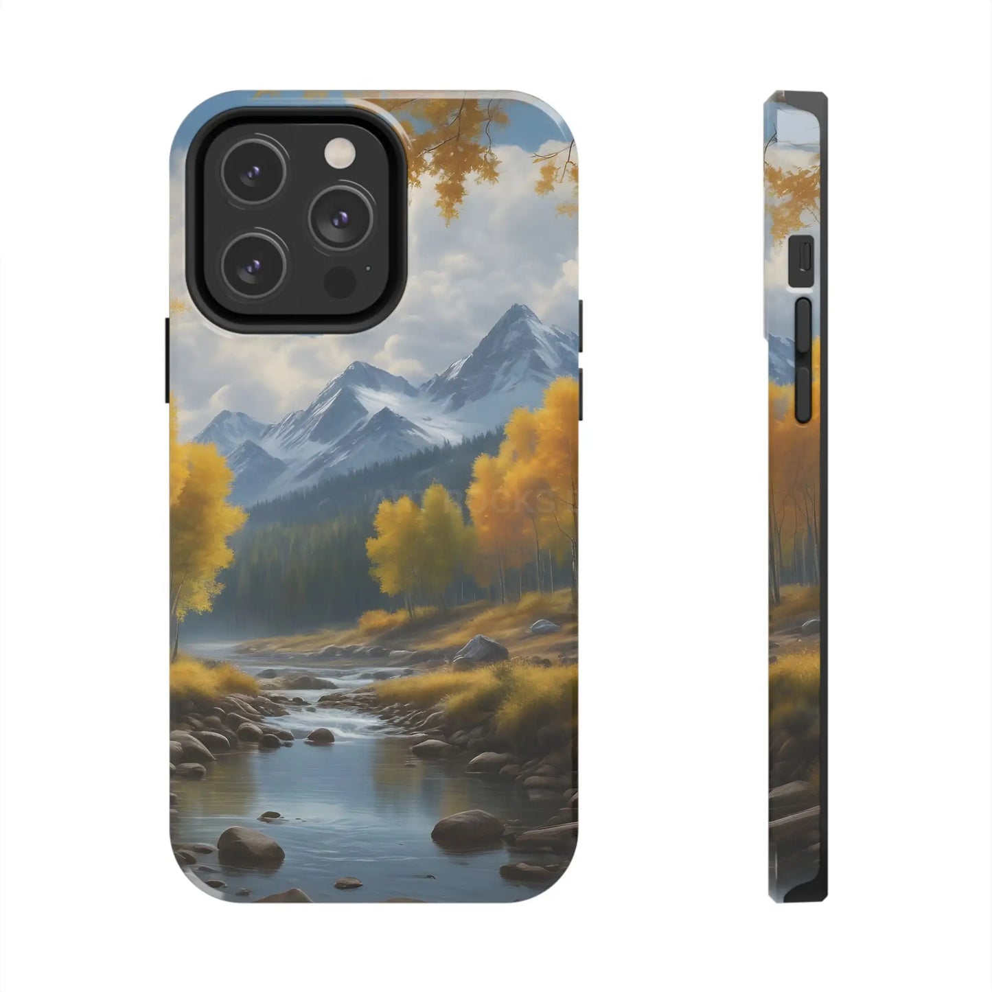Aspens in The Mountains Tough Phone Cases Nature Phone Cover Outdoor Adventure Gift Protective Cases Wildlife-Inspired