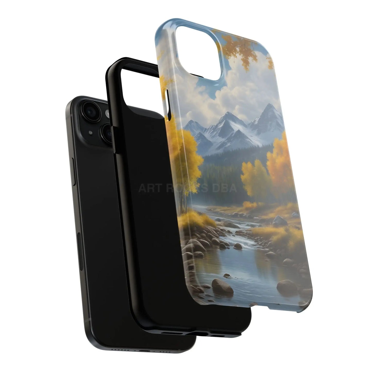Aspens in The Mountains Tough Phone Cases Nature Phone Cover Outdoor Adventure Gift Protective Cases Wildlife-Inspired