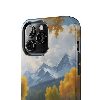 Aspens in The Mountains Tough Phone Cases Nature Phone Cover Outdoor Adventure Gift Protective Cases Wildlife-Inspired