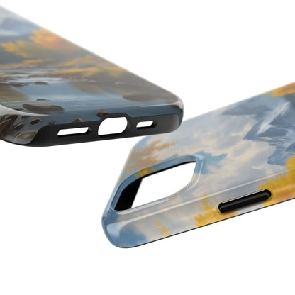 Aspens in The Mountains Tough Phone Cases Nature Phone Cover Outdoor Adventure Gift Protective Cases Wildlife-Inspired